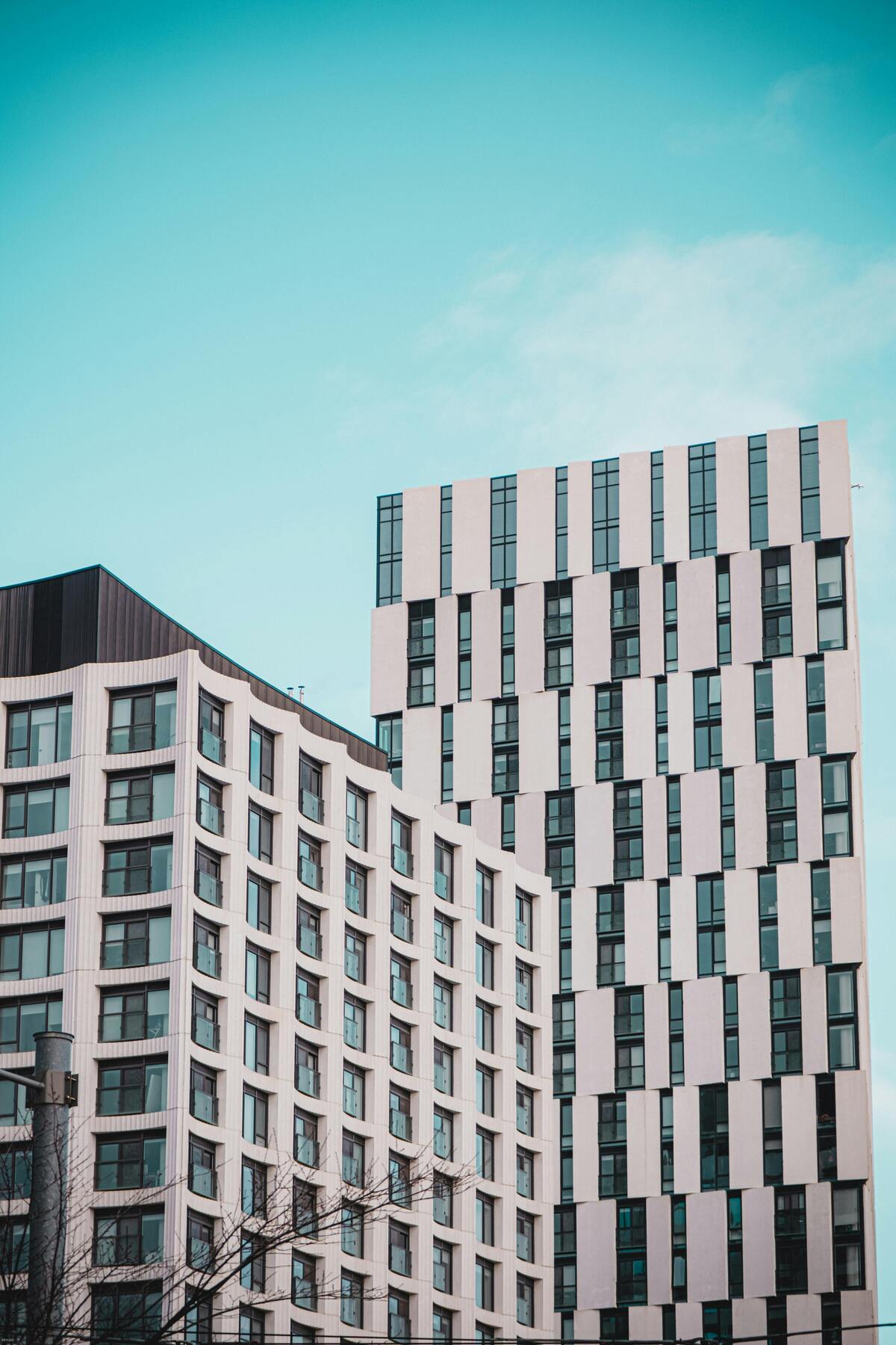 High-end urban residential building